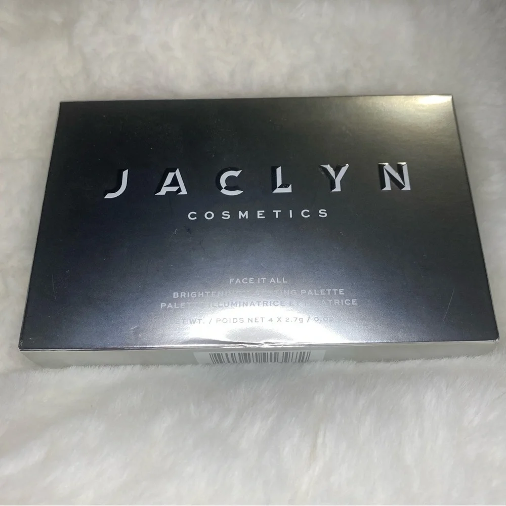 NIB Jaclyn Cosmetics Face It All Brightening & Setting Palette 